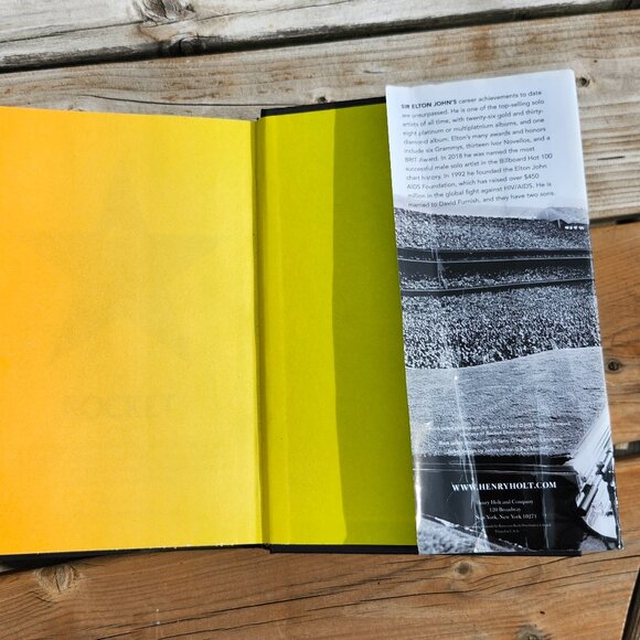 ELTON JOHN ME A Memoir Book Henry Holt and Company 2019 - Picture 2 of 5